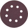 115mm HOOK-N-LOOP-BACKEDSANDING DISCS 8 HOLE P80 thumbnail-1