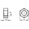 1/4BSW HEX NUT (GR-8) thumbnail-3