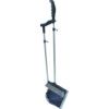 ALUMINIUM LONG HANDLED DUSTPAN & BRUSH SET thumbnail-0