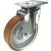 SWIVEL PLATE 150mm POLYURETHANE TYRE thumbnail-0