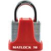 40mm 4 PIN STRONG PADLOCKRED thumbnail-0