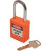 SAFETY PADLOCK KEYED DIFFERENTLY ORANGE thumbnail-0