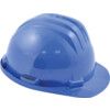 SAFETY HELMET STD + PLASTIC 6 POINT HARNESS R/BLUE thumbnail-0