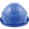 SAFETY HELMET STD + PLASTIC 6 POINT HARNESS R/BLUE thumbnail-1