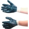 H/D NITRILE COATED K/W GLOVE BLUE SZ.10 thumbnail-0