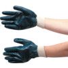 L/W NITRILE COATED K/W GLOVE BLUE SZ.9 thumbnail-0