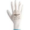 TUFFLITE WHITE NYLON LINED PUCOATED GLOVES SZ.6 thumbnail-1