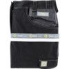 Kalhoty pracovní dámské černé -  prodloužená nohavice 32", pas 34" thumbnail-2
