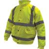 HI-VIZ CL3 BOMBER JACKET(EN471) YELLOW-X/X/LARGE thumbnail-0