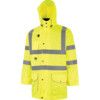 WATERPROOF & BREATHABLE HI-VIS COAT LARGE thumbnail-1