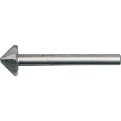 3/8" x 90DEG HSS ROSE MULTI FLUTE S/S COUNTERSINK