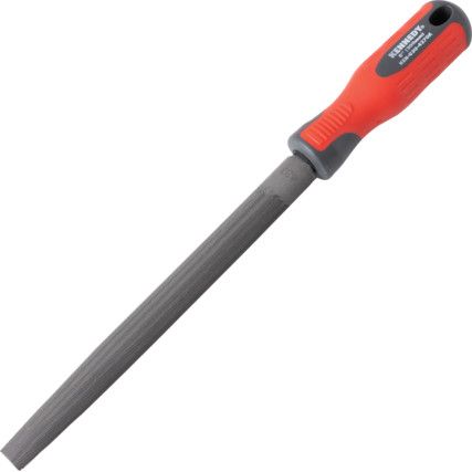 10" (250mm) H/ROUND SMOOTHENGINEERS FILE+HANDLE