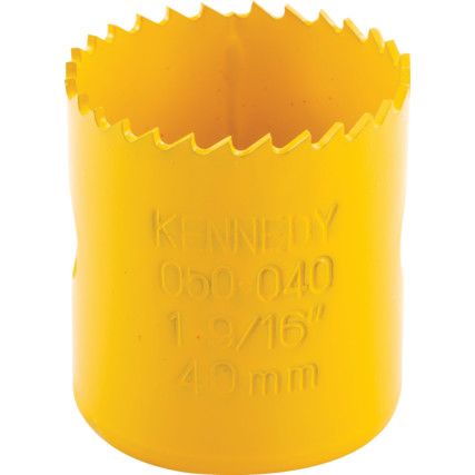 40mm DIA. (1.9/16") BI-METAL HOLESAW