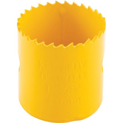 41mm DIA. (1.5/8") BI-METAL HOLESAW