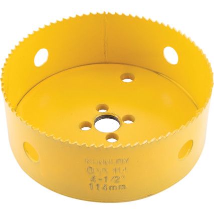 114mm DIA. (4.1/2") BI-METAL HOLESAW