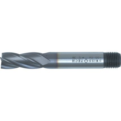 8.0 SCR STANDARD END MILL-TICN-8% CO