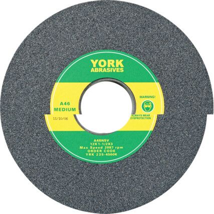 12"x1.1/2"x3" A46 MED V GRINDING WHEEL