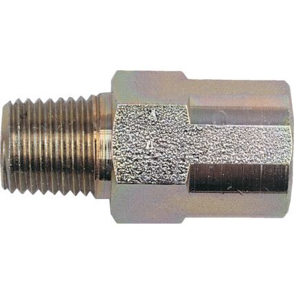 NPT/BSP přechodový kus pevný 1/4"x1/4"