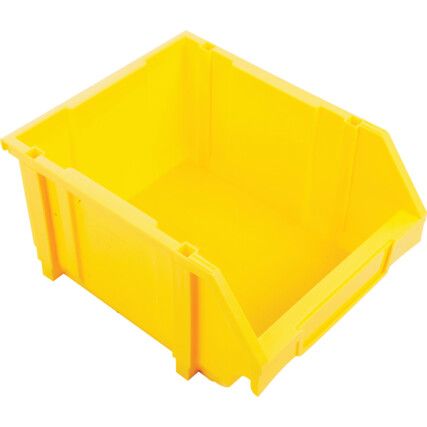 MTL3A PLASTIC STORAGE BIN YELLOW