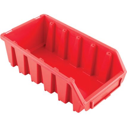 MTL2A HD PLASTIC STORAGEBIN RED