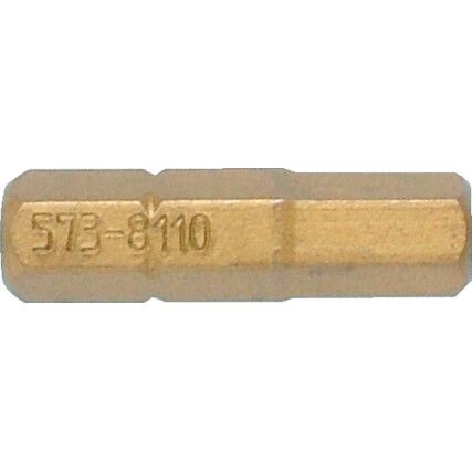 Bit titanovy 6-hran - sestihran1/4" 5,0mm x 25mm