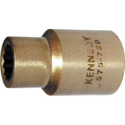 12mm NEJISKRIVY HLAVICE 1/2" E