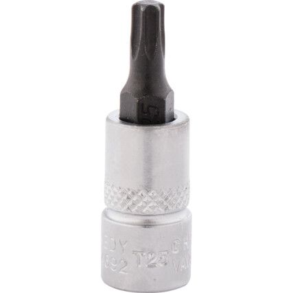 T25 TORX HLAVICE  1/4"