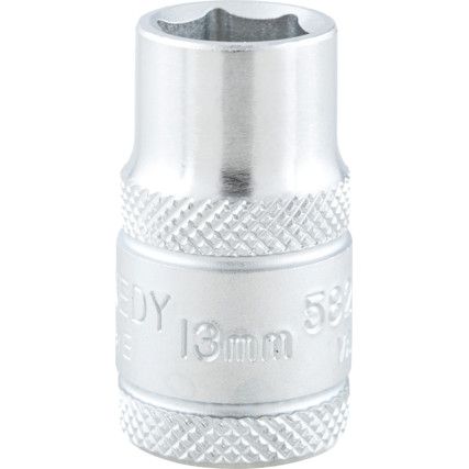 Hlavice nástrčná  6-hranná 1/2" metrický 13mm