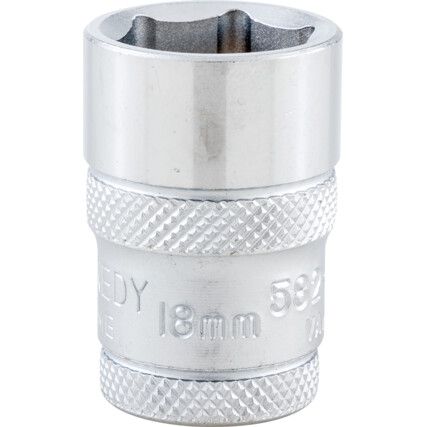 Hlavice nástrčná  6-hranná 1/2" metrický 30mm