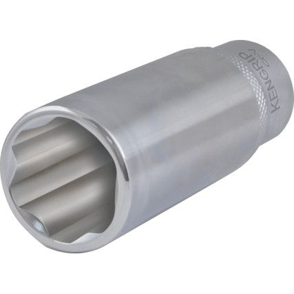 12mm DEEP KEN-GRIP SOCKET3/8" SQ DR