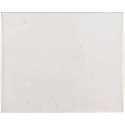 Sklíčko polykarbonátové 110x90mm čiré proti prskání