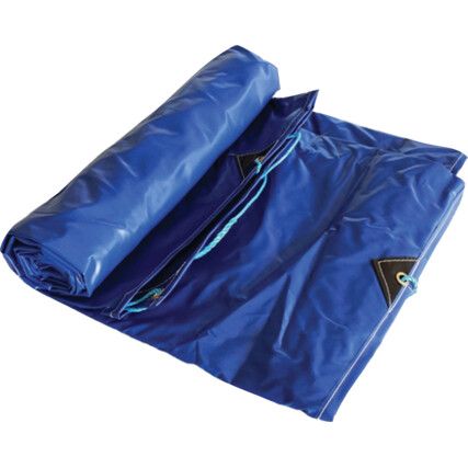 1.8Mx1.8M STANDARD BLUE TARPAULIN