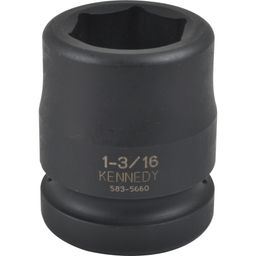 Chrome Molybdenum Impact Sockets: 1" Drive Inch Size, Standard Length, 6-Point thumbnail-2