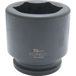 1-1/2" Drive Impact Socket, Standard Length 6-Point - Metric thumbnail-0