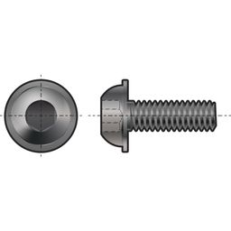 Socket Head Flange Button Screw, Metric - Steel - Grade 10.9 - ISO 7380-1 thumbnail-0