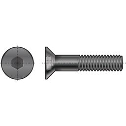 Socket Head Countersunk Screw, Metric - Steel - Grade 10.9 - DIN 7991 thumbnail-0