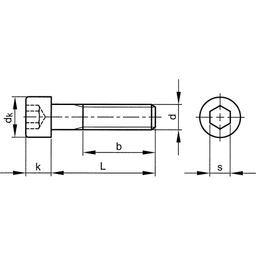 Socket Head Cap Screws, Steel, Grade 12.9  thumbnail-2