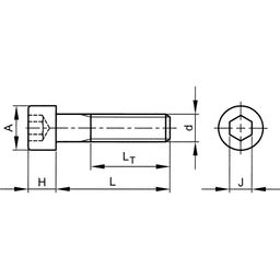 Socket Head Cap Screws - UNF - Grade 12.9 - Self Colour - ANSI B18.3 (BS2470 1936 Ser.) thumbnail-1